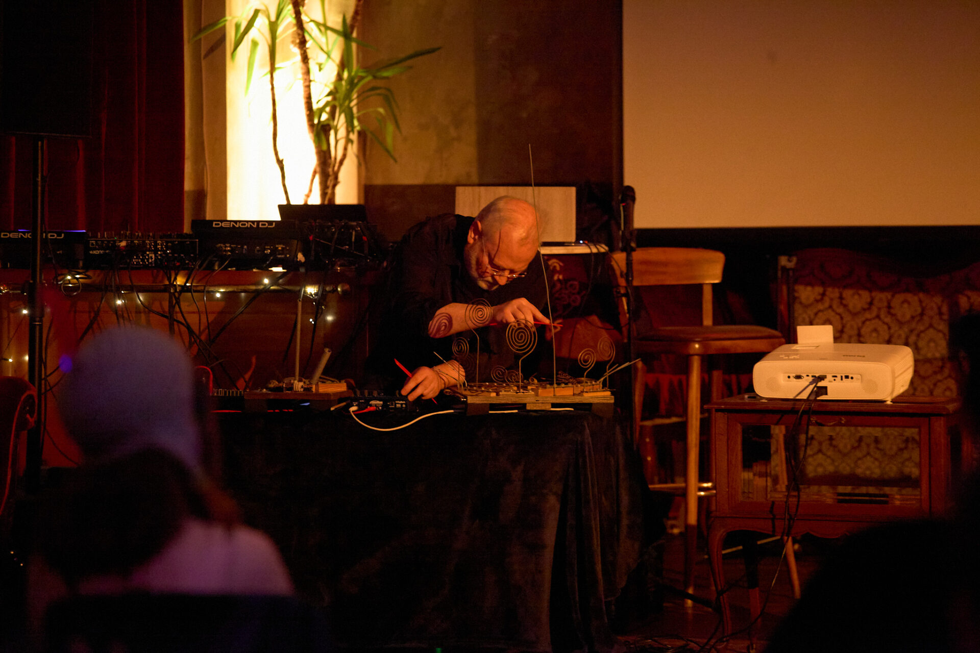 Ray Kaczynski at Ballhaus Wedding. Photo: Joe Clark
